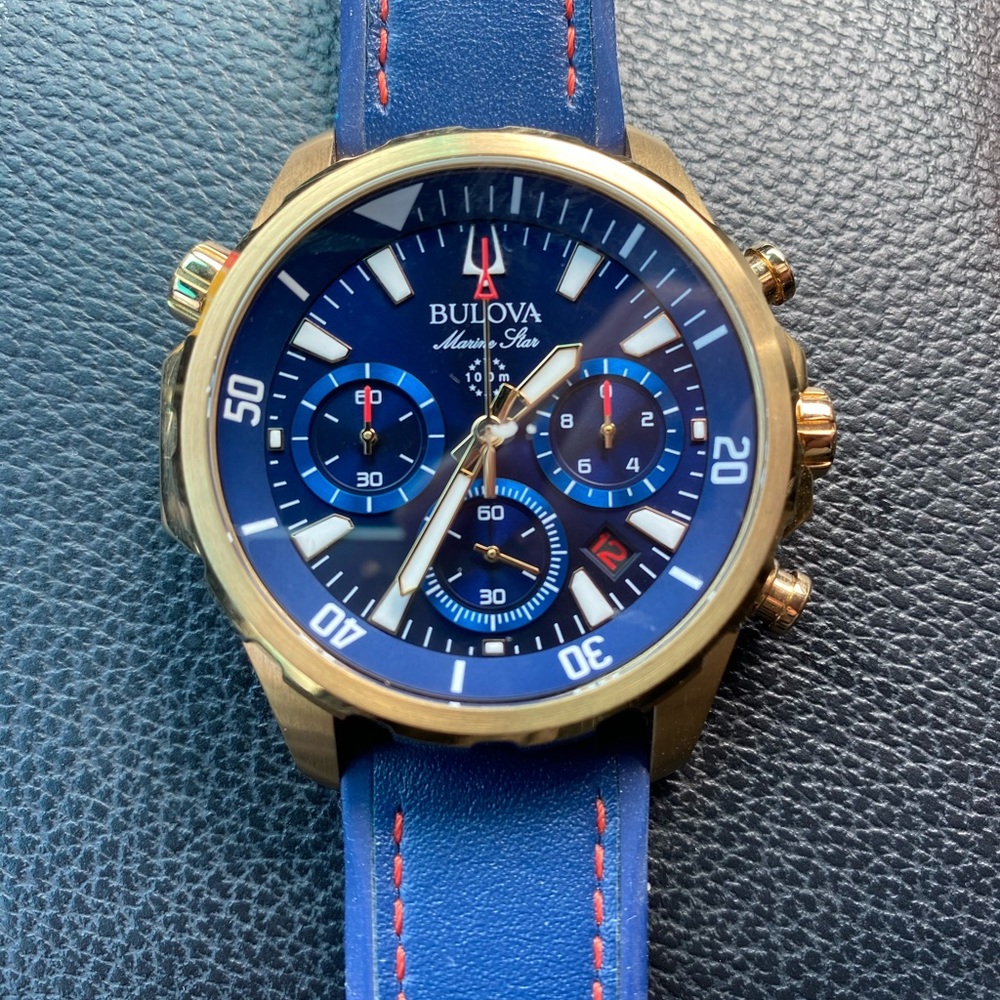 Bulova Marine Star watch